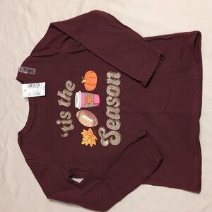 New 5T Cotton Long Sleeve Top